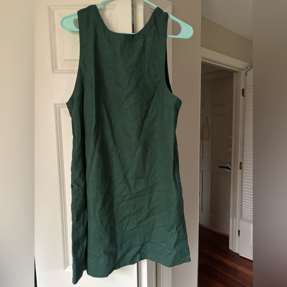 Free People Full Of Sunshine Cotton-Linen Mini Dress